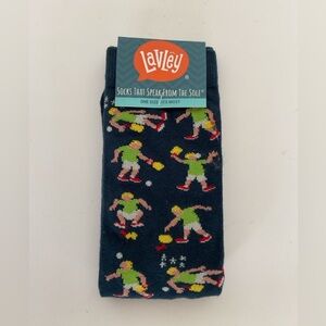 Lavley Frustrated Pickleball Socks NWT
